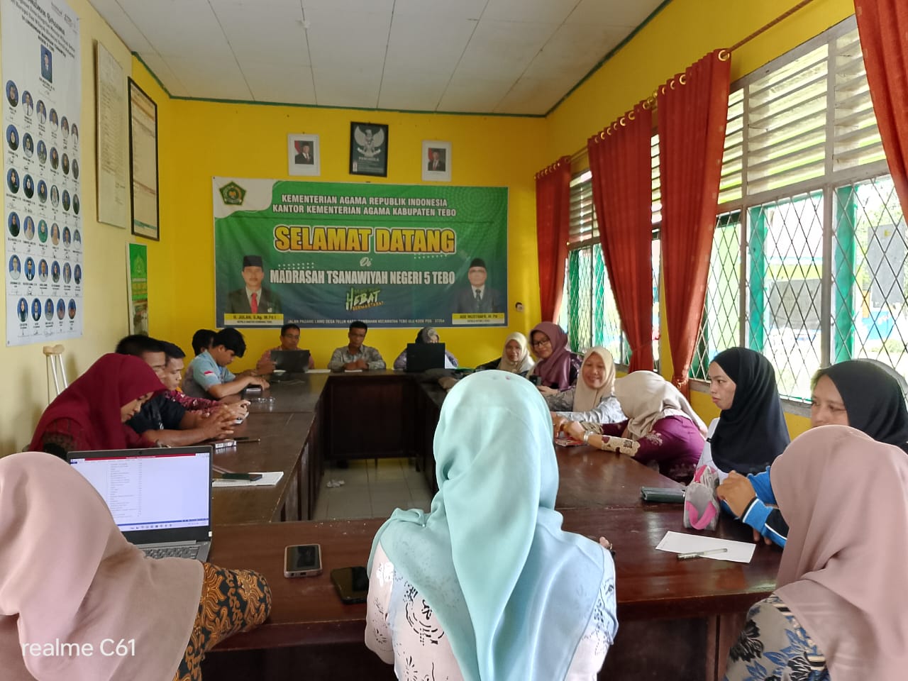Rapat Kenaikan Kelas MTsN 5 Tebo: Evaluasi Tuntas, Seluruh Siswa Naik Kelas