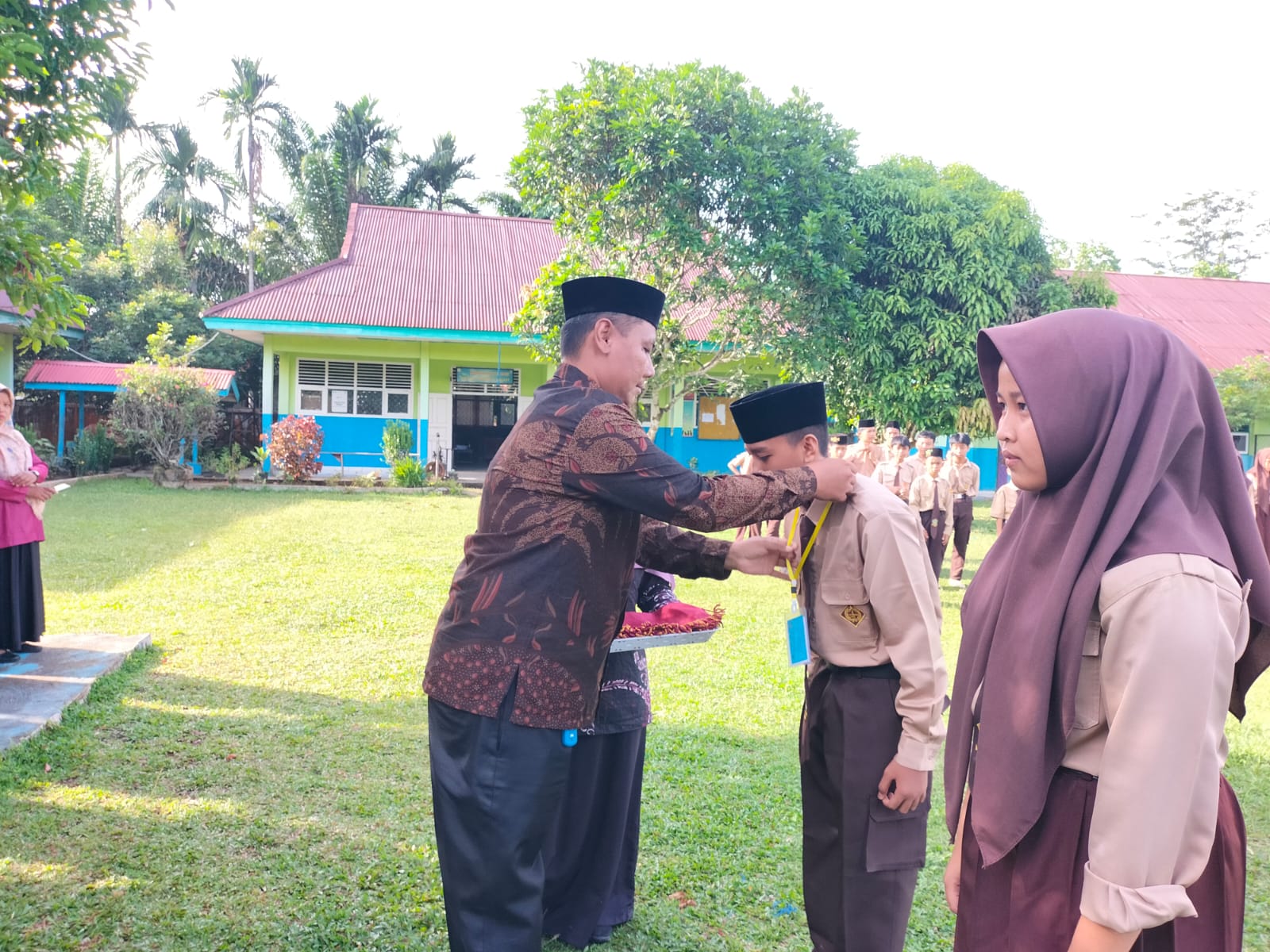 Kepala Madrasah Buka Asesmen Sumatif Akhir Semester (SAS) Ganjil TP. 2024/2025 MTsN 5 Tebo