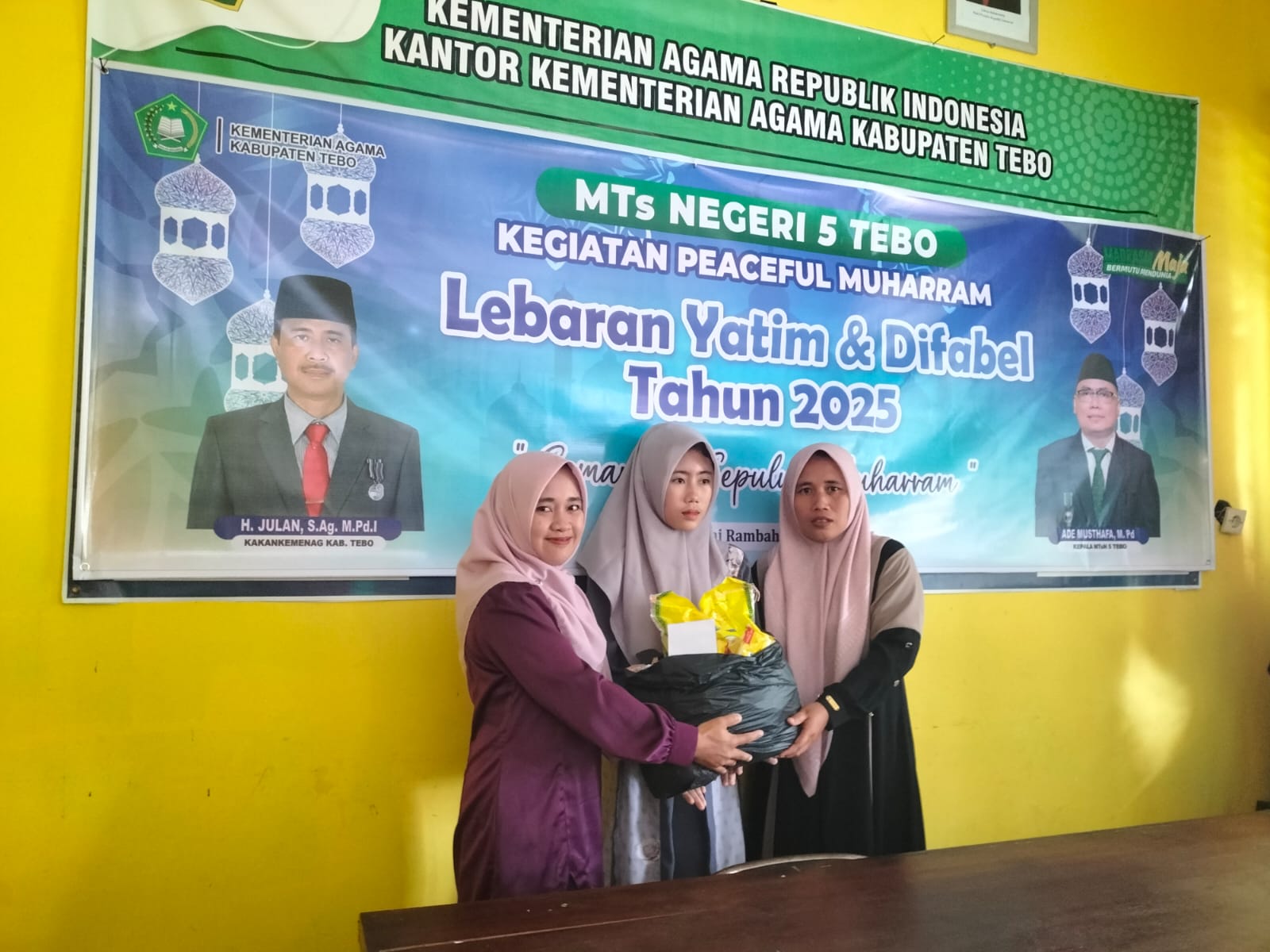 MTsN 5 Tebo Peringati 10 Muharram dengan Kegiatan 