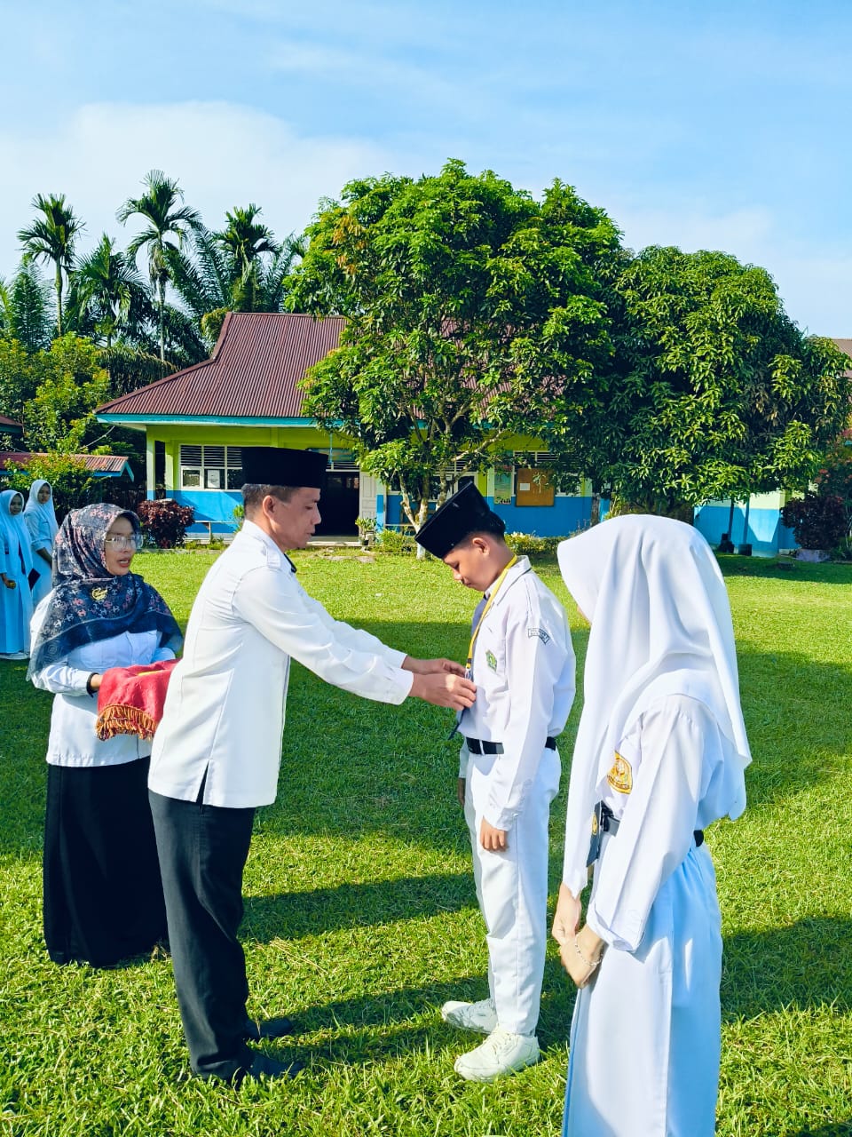 MTsN 5 Tebo Gelar Pembukaan Ujian Madrasah untuk Siswa Kelas IX TP. 2024/2025