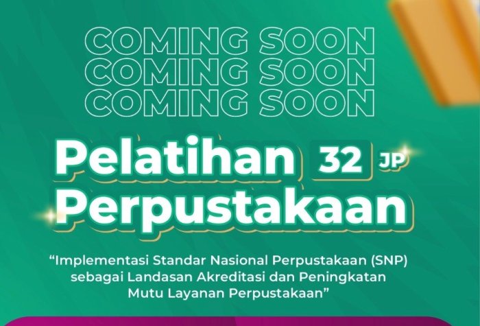 Kepala Perpustakaan MTsN 5 Tebo Ikuti Diklat Nasional
