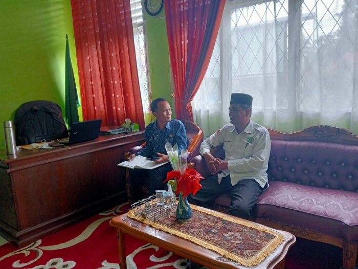 MTsN 5 Tebo Terima Kunjungan Tim PKH Kecamatan Tebo Ulu