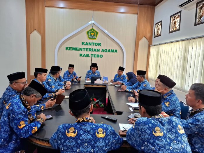 Kepala MTsN 5 Tebo Hadiri Rakor Persiapan AKSIOAMA Kepala MTsN 5 Tebo Hadiri Rakor Persiapan AKSIOAMA