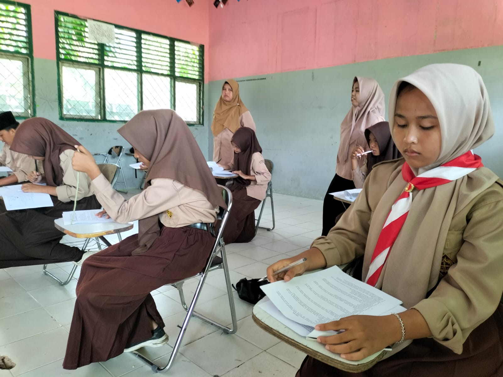 MTsN 5 Tebo Gelar OMI Tingkat Satuan Pendidikan, 10 Siswa Ikuti Seleksi Menuju Tingkat Kabupaten