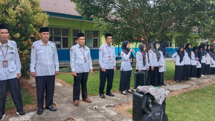 Pembukaan Ujian Madrasah di MTsN 5 Tebo Berlangsung Khidmat