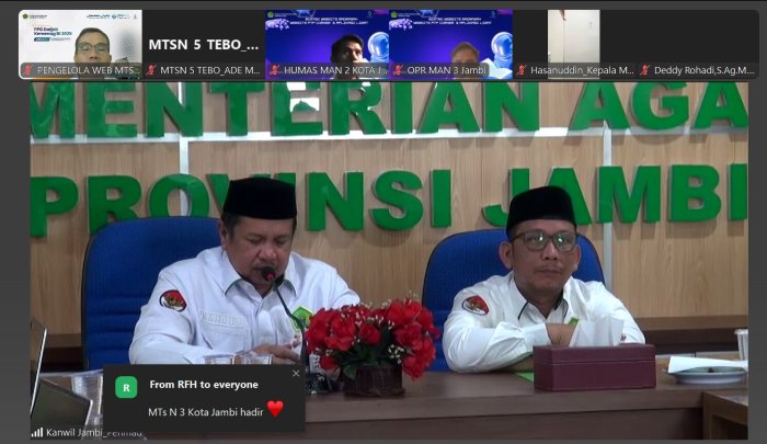 Kepala MTsN 5 Tebo dan Pengelola Website Ikuti Bimtek Website Madrasah, PTP Corner, dan Aplikasi LIGAT Kepala MTsN 5 Tebo dan Pengelola Website Ikuti Bimtek Website Madrasah, PTP Corner, dan Aplikasi LIGAT