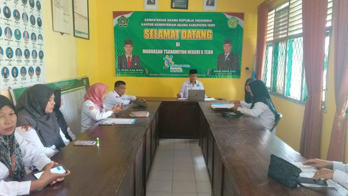 MTsN 5 Tebo Tancap Gas Jelang Visitasi Akreditasi Minggu Depan